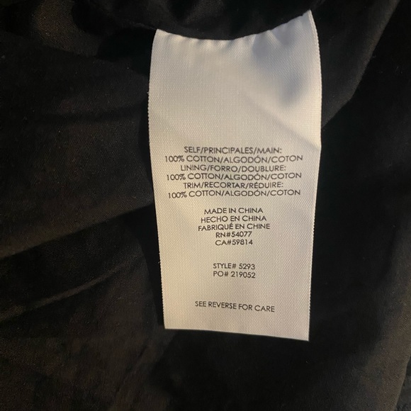 CAbi black eyelet Flamenco jacket 6 - Picture 12 of 12